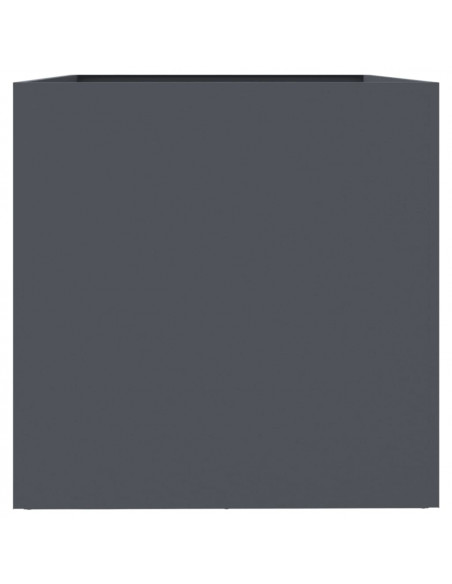 Fioriera Antracite 62x40x39 cm in Acciaio Laminato a Freddo