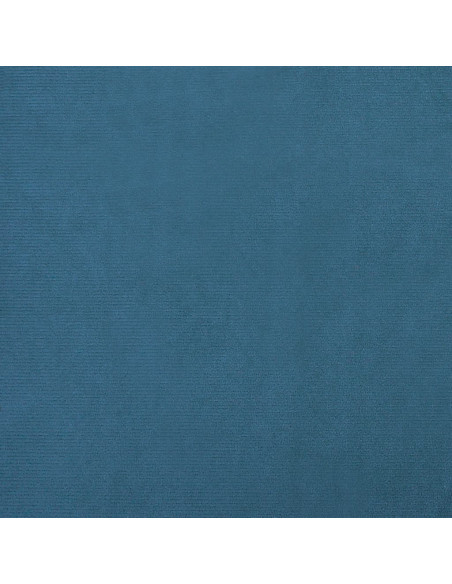 Lettino per Cani Blu 100x50x21 cm in Velluto