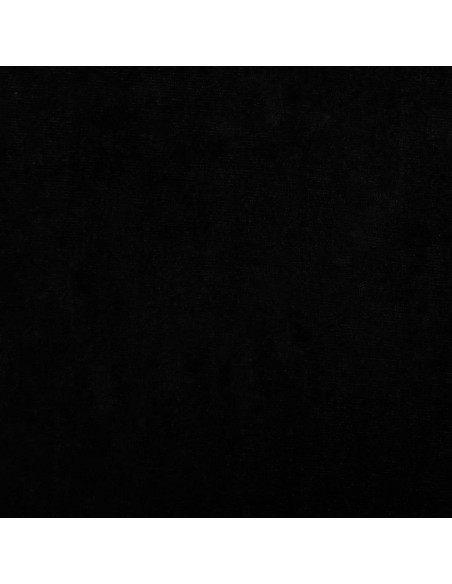 Lettino per Cani Nero 100x54x33 cm in Velluto