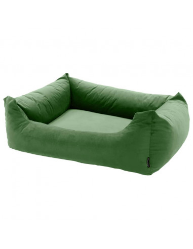 Madison Letto per Cani Velvet 80x67x22 cm Verde