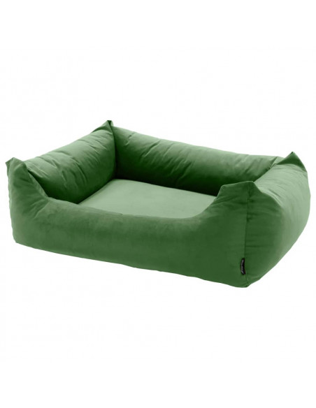 Madison Letto per Cani Velvet 80x67x22 cm Verde
