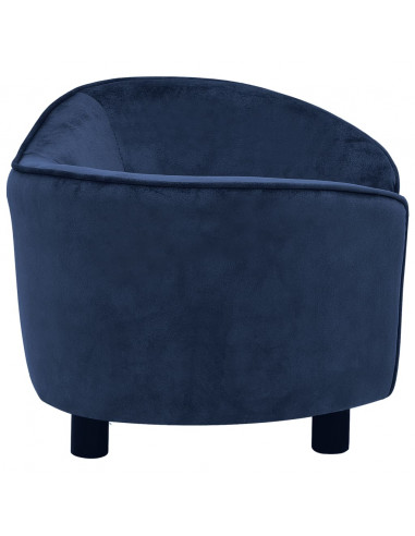 Divano per Cani Blu 69x49x40 cm in Peluche