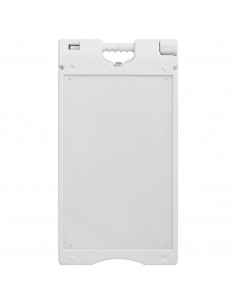 Lavagna da Marciapiede a Cavalletto Grigia 45x7x84,5 cm in HDPE 2