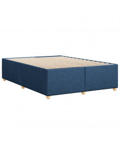 Giroletto senza Materasso Blu 140x200 cm in Tessuto