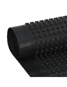 Foglio di Drenaggio 2 pz in HDPE 400 g/m² 0,5x20 m