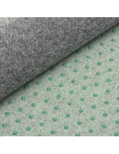 Erba Artificiale con Tacchetti D. 130 cm Grigio Rotondo