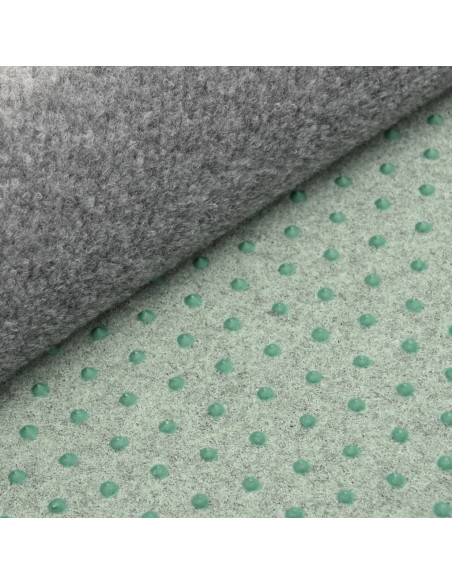 Erba Artificiale con Tacchetti D. 130 cm Grigio Rotondo
