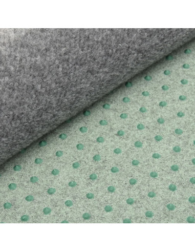 Erba Artificiale con Tacchetti D. 170 cm Grigio Rotondo