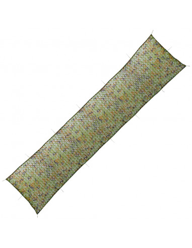 Rete Mimetica con Custodia 1,5x6 m Verde