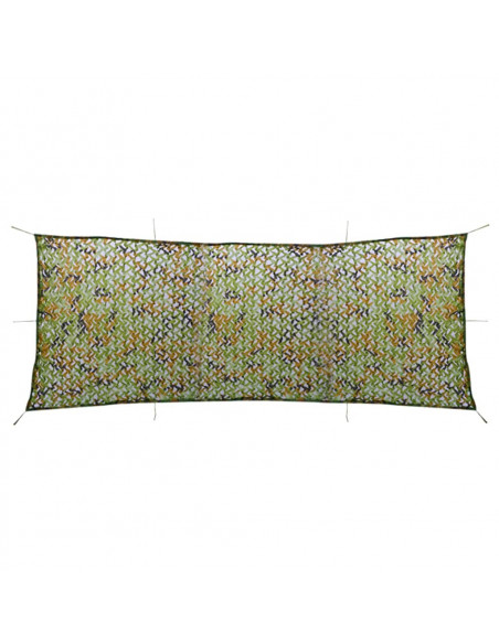 Rete Mimetica con Custodia 1,5x5 m Verde