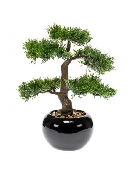 Emerald Bonsai Cedro Artificiale Verde 34 cm 420003
