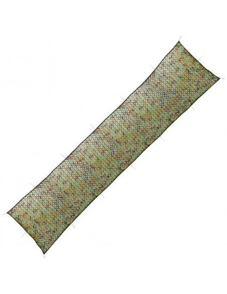 Rete Mimetica con Custodia 1,5x8 m Verde