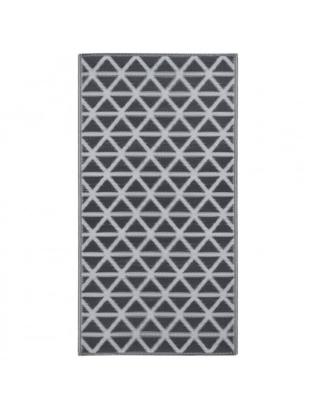 Tappeto da Esterni Nero 120x180 cm in PP