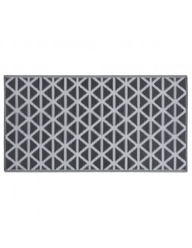 Tappeto da Esterni Nero 120x180 cm in PP
