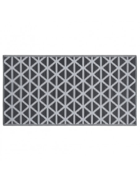 Tappeto da Esterni Nero 120x180 cm in PP