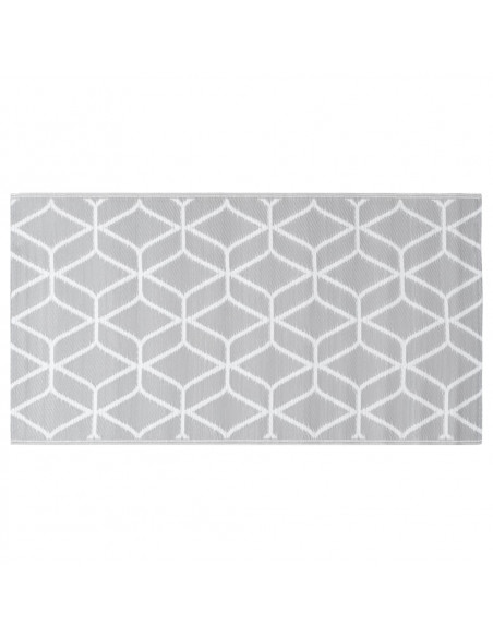 Tappeto da Esterni Grigio 80x150 cm in PP