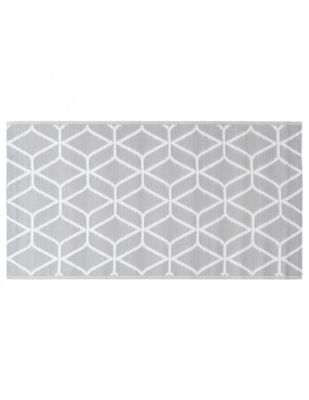 Tappeto da Esterni Grigio 120x180 cm in PP
