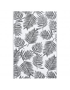 Tappeto da Esterni Bianco e Nero 120x180 cm in PP