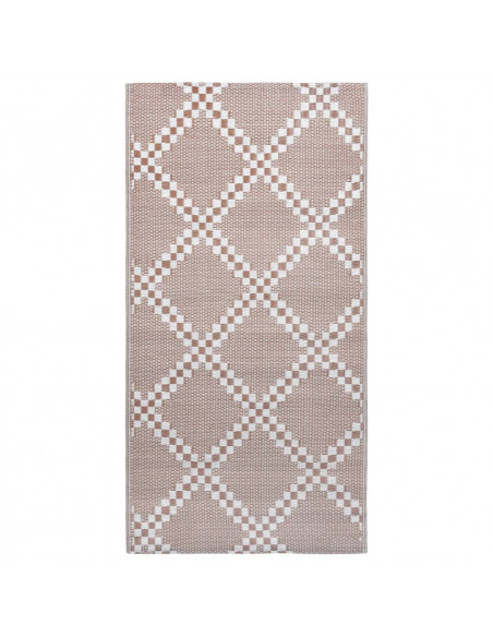 Tappeto da Esterni Marrone 160x230 cm in PP