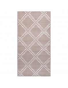 Tappeto da Esterni Marrone 190x290 cm in PP
