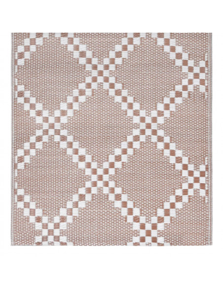 Tappeto da Esterni Marrone 190x290 cm in PP
