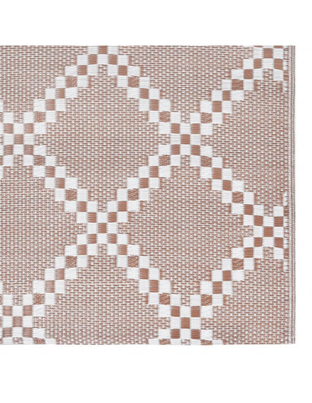 Tappeto da Esterni Marrone 190x290 cm in PP