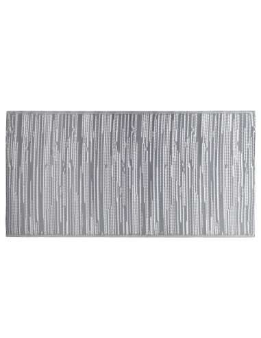 Tappeto da Esterni Grigio 160x230 cm in PP