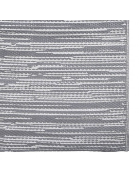Tappeto da Esterni Grigio 160x230 cm in PP