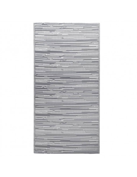 Tappeto da Esterni Grigio 190x290 cm in PP