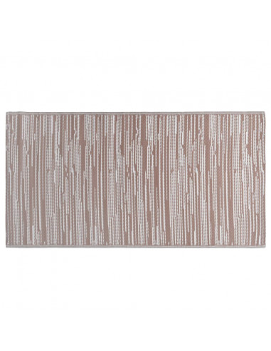 Tappeto da Esterni Marrone 190x290 cm in PP