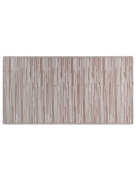 Tappeto da Esterni Marrone 190x290 cm in PP
