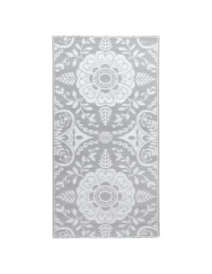 Tappeto da Esterni Grigio Chiaro 160x230 cm in PP