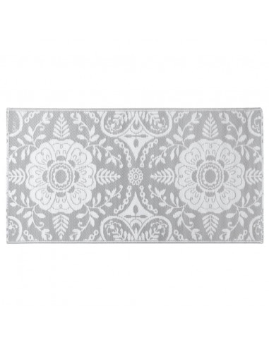 Tappeto da Esterni Grigio Chiaro 160x230 cm in PP