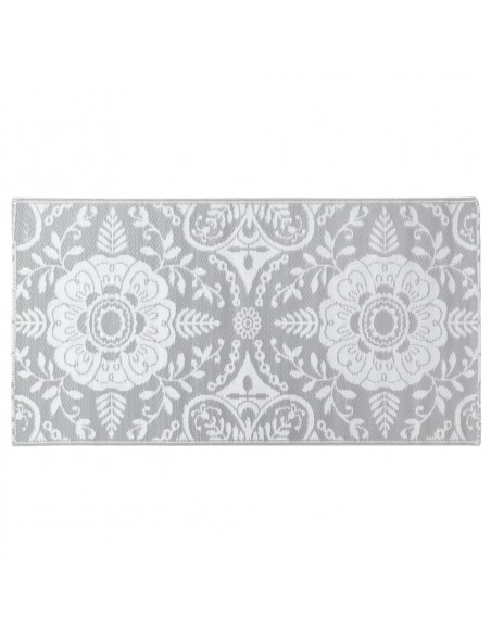 Tappeto da Esterni Grigio Chiaro 160x230 cm in PP