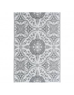 Tappeto da Esterni Grigio Chiaro 190x290 cm in PP