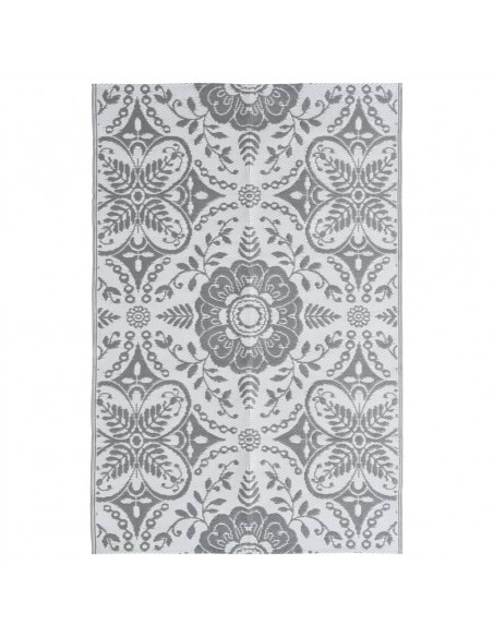 Tappeto da Esterni Grigio Chiaro 190x290 cm in PP