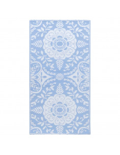Tappeto da Esterni Blu Baby 160x230 cm in PP