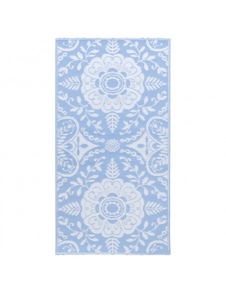 Tappeto da Esterni Blu Baby 160x230 cm in PP