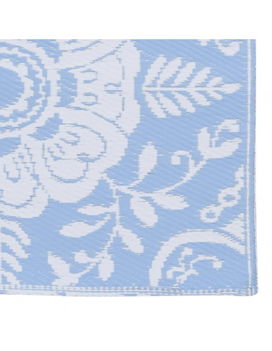 Tappeto da Esterni Blu Baby 160x230 cm in PP