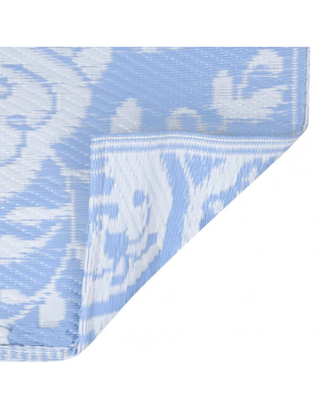 Tappeto da Esterni Blu Baby 160x230 cm in PP