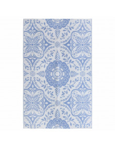 Tappeto da Esterni Blu Baby 190x290 cm in PP