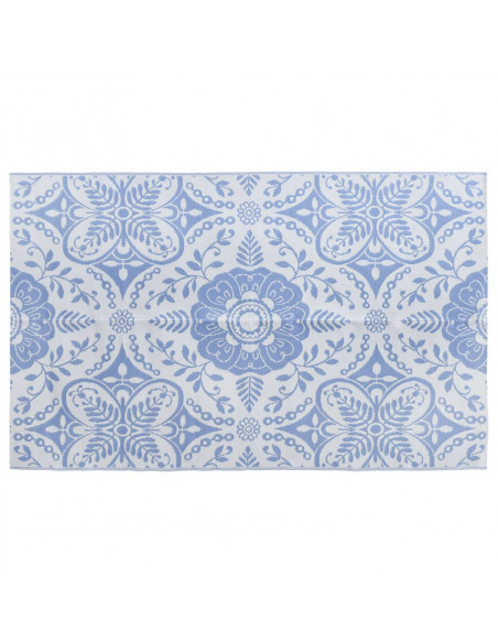 Tappeto da Esterni Blu Baby 190x290 cm in PP