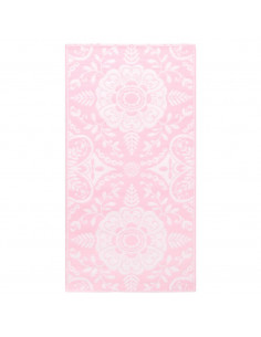 Tappeto da Esterni Rosa 120x180 cm in PP