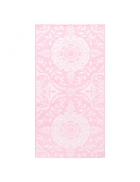 Tappeto da Esterni Rosa 120x180 cm in PP