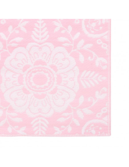 Tappeto da Esterni Rosa 120x180 cm in PP