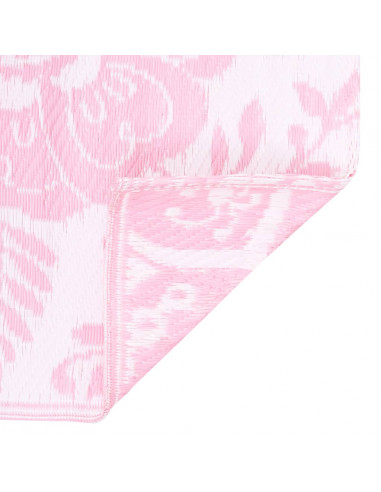 Tappeto da Esterni Rosa 120x180 cm in PP