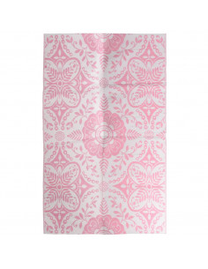 Tappeto da Esterni Rosa 160x230 cm in PP