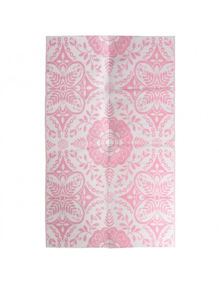 Tappeto da Esterni Rosa 160x230 cm in PP