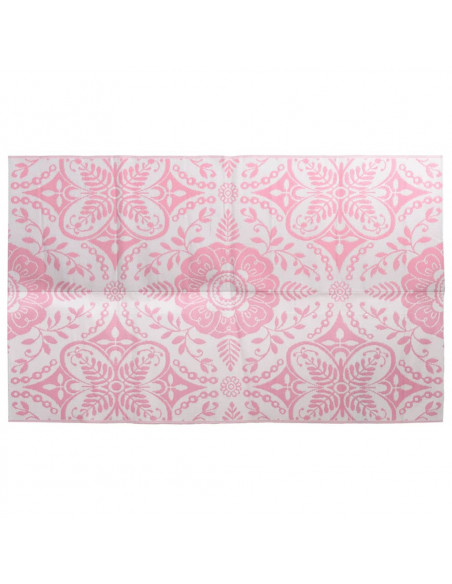 Tappeto da Esterni Rosa 160x230 cm in PP