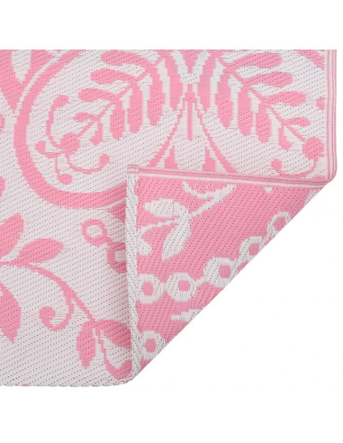 Tappeto da Esterni Rosa 160x230 cm in PP